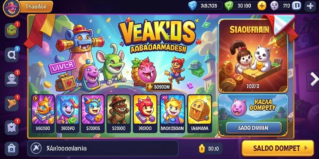 Fitur bonus yang menggembirakan saat bermain.
