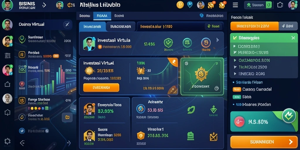 Tangkapan layar saat mode multiplayer berlangsung.