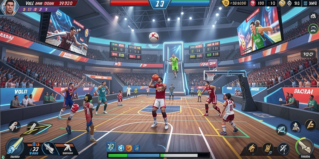 Tangkapan layar menampilkan mode multiplayer yang seru.